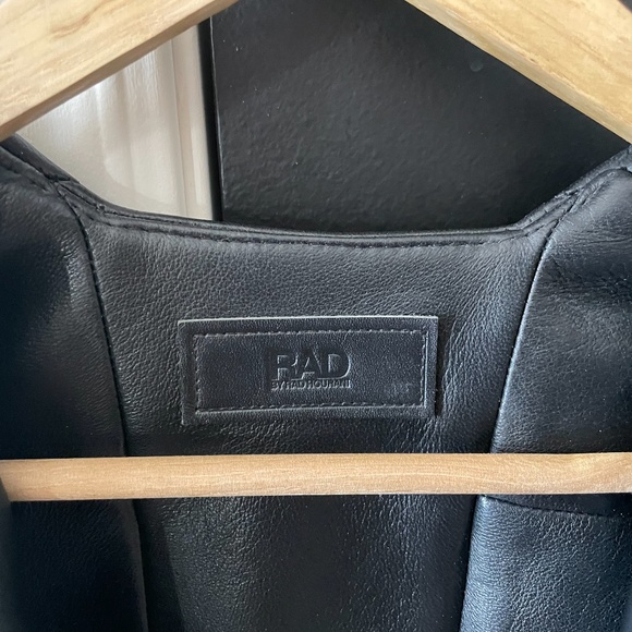 Rad Hourani Black leather jacket - Picture 4 of 6